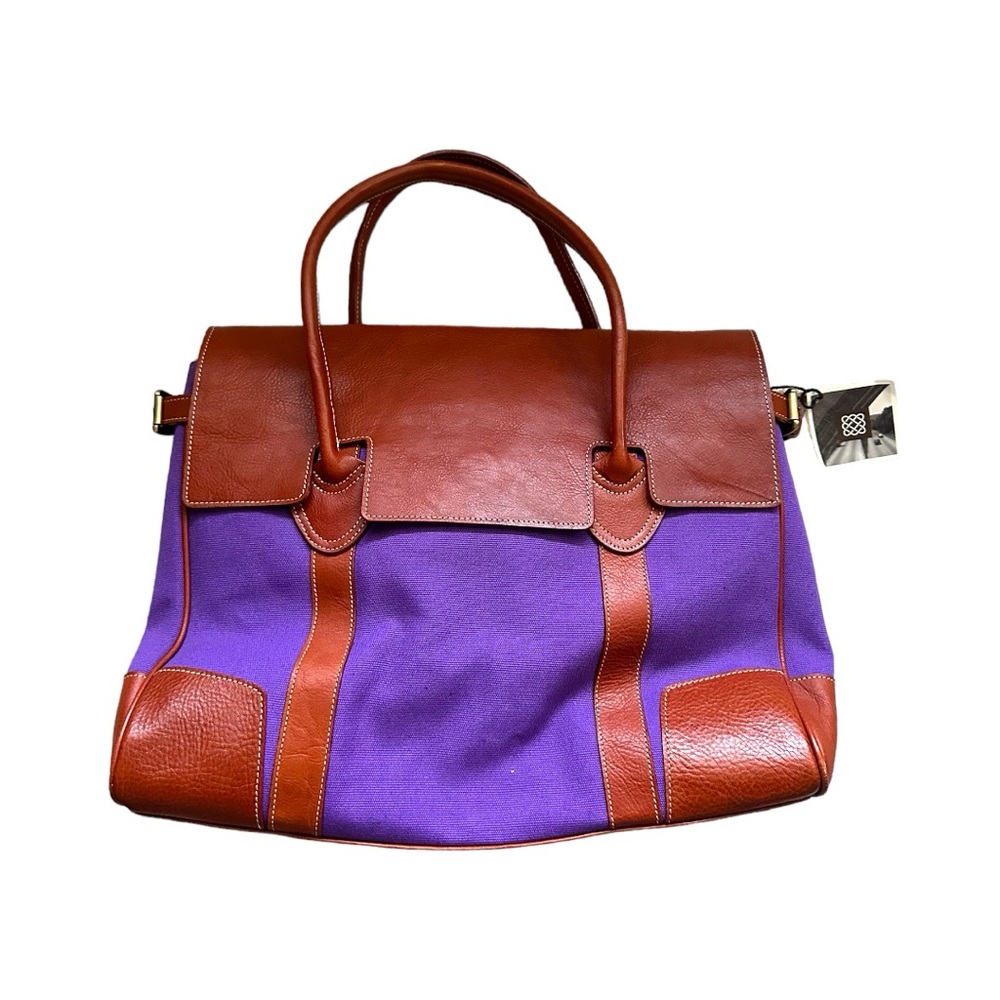 ZINK Purple Medium Boxcar Bag